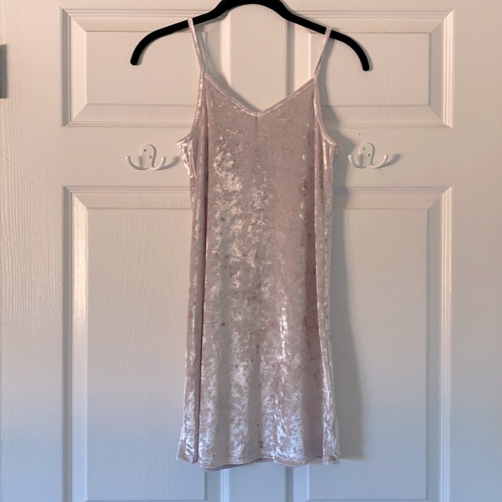 Treasure & Bond Pink Velvet Dress, Size S